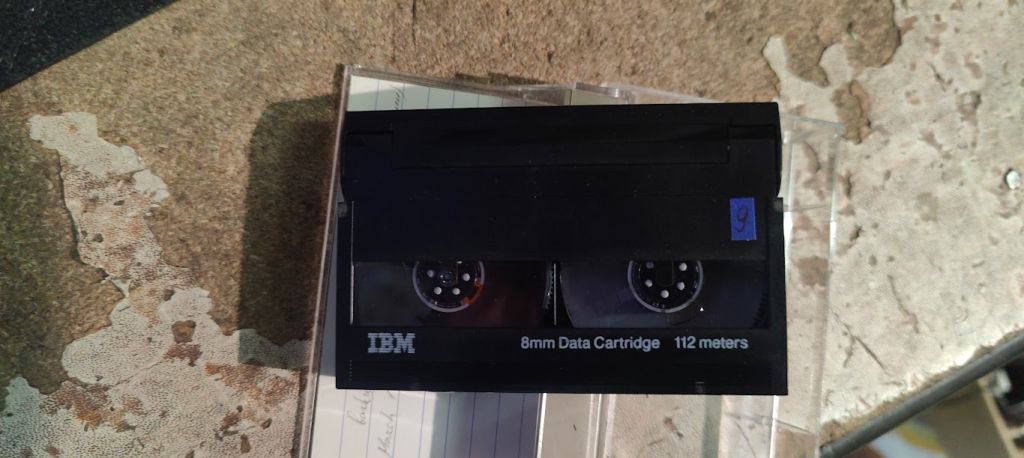 Кассета IBM 8mm Data Cartridge 112 meters № 241406113 - фото фото фото 1