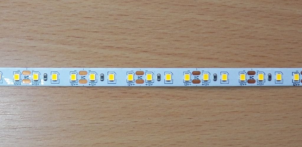 Світлодіодна стрічка 12V 120 LED2835 IP20 Warm White - фото фото фото 0