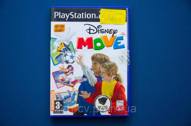 Диск для Playstation 2, гра Disney Move - фото фото фото 0