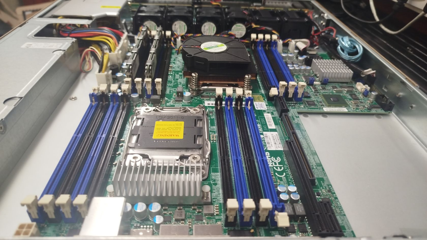 Сервер Supermicro 1U X9DRW-iF, Intel E5-2620 v2, 8GB ECC, 600W - фото фото фото 5