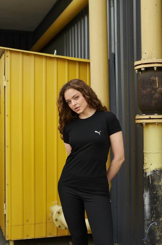 Женская футболка Puma черная - фото фото фото 5