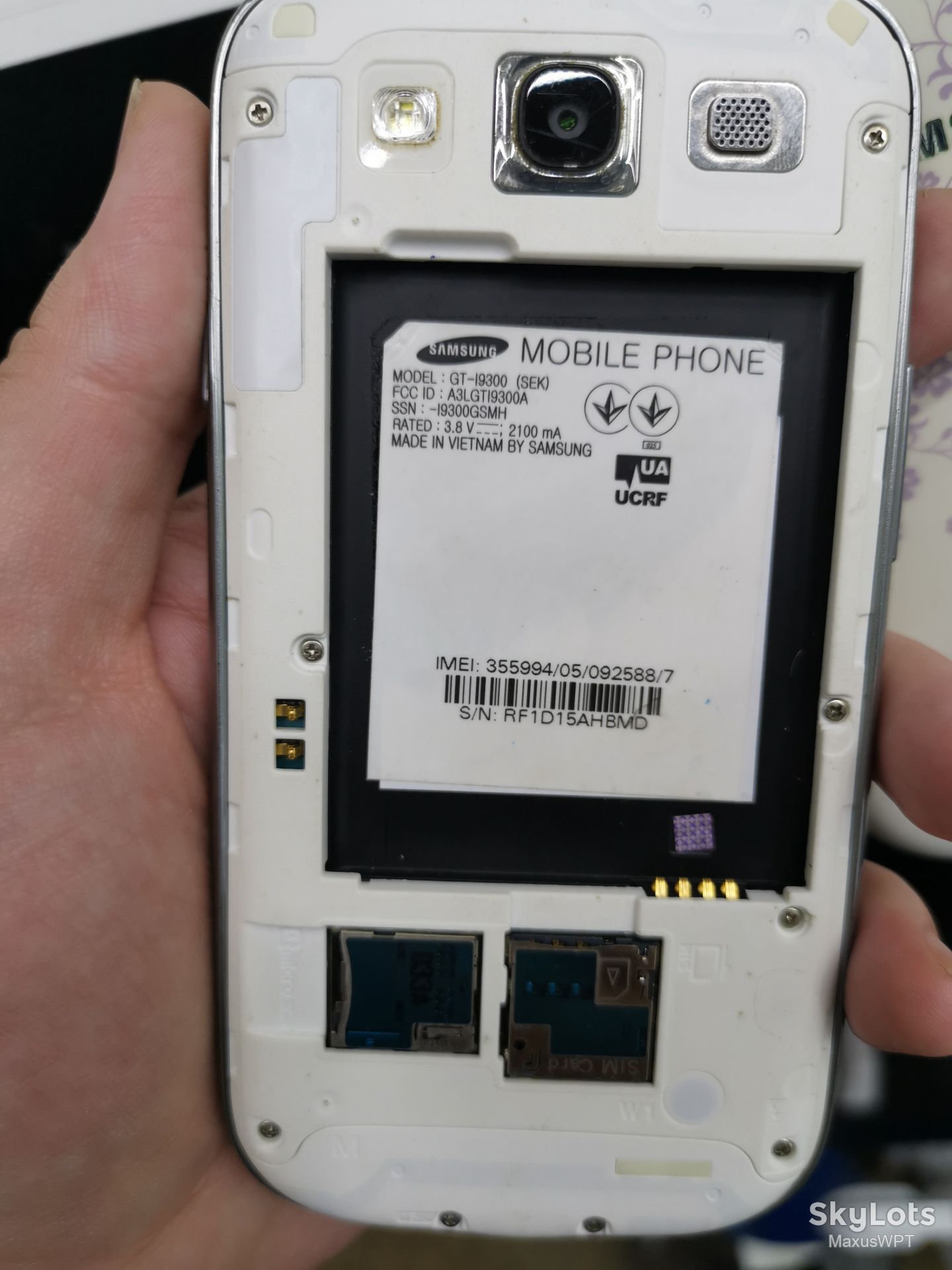 #434 Sklad samsung i9300 s3 white - фото фото фото 2