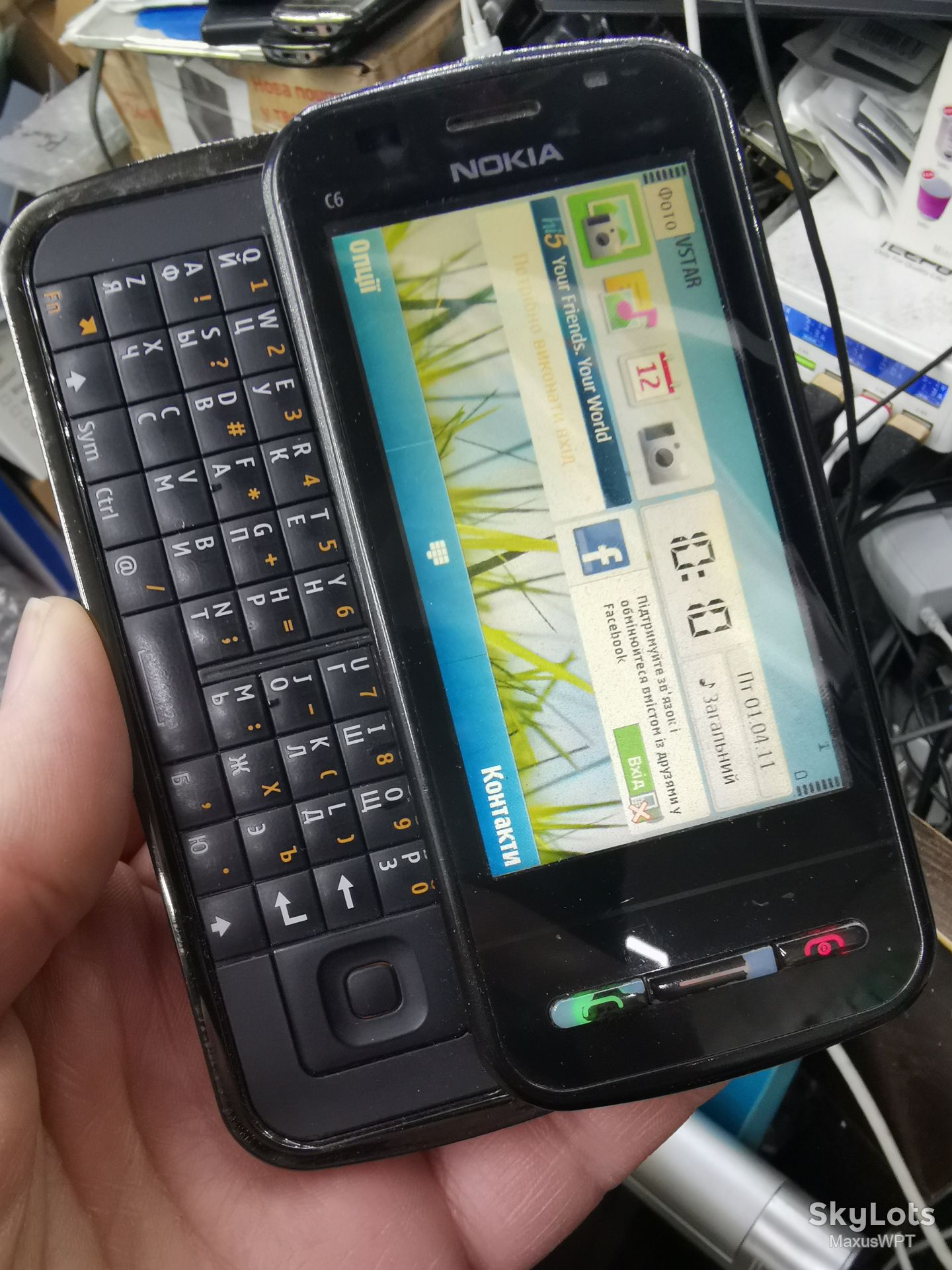 #1453 sklad Nokia C6 c 6 black - фото фото фото 1