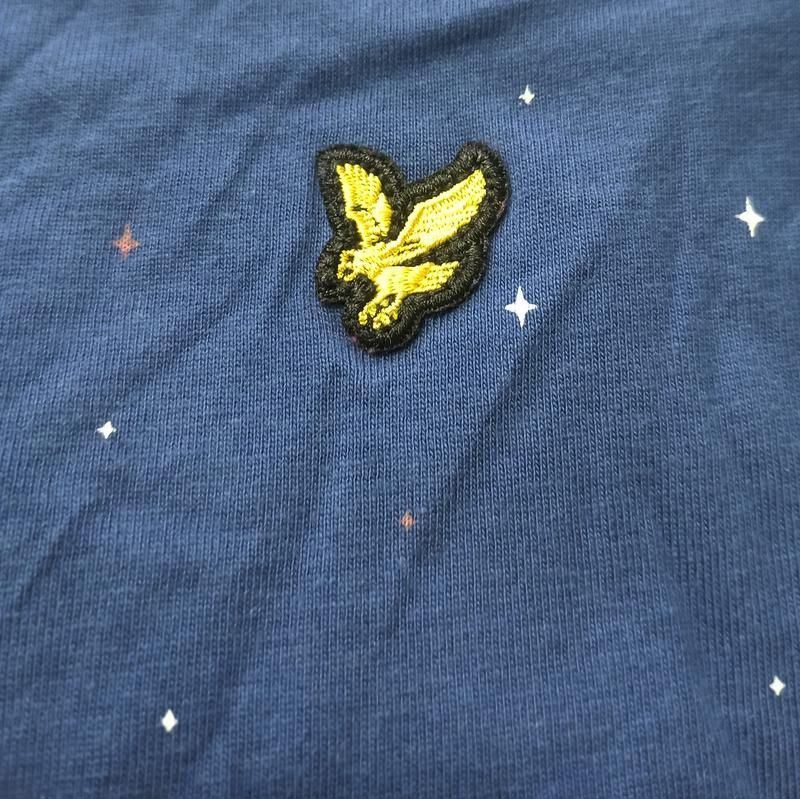 Синя футболка lyle&amp; scott на хлопчика 12-13 років - фото фото фото 5