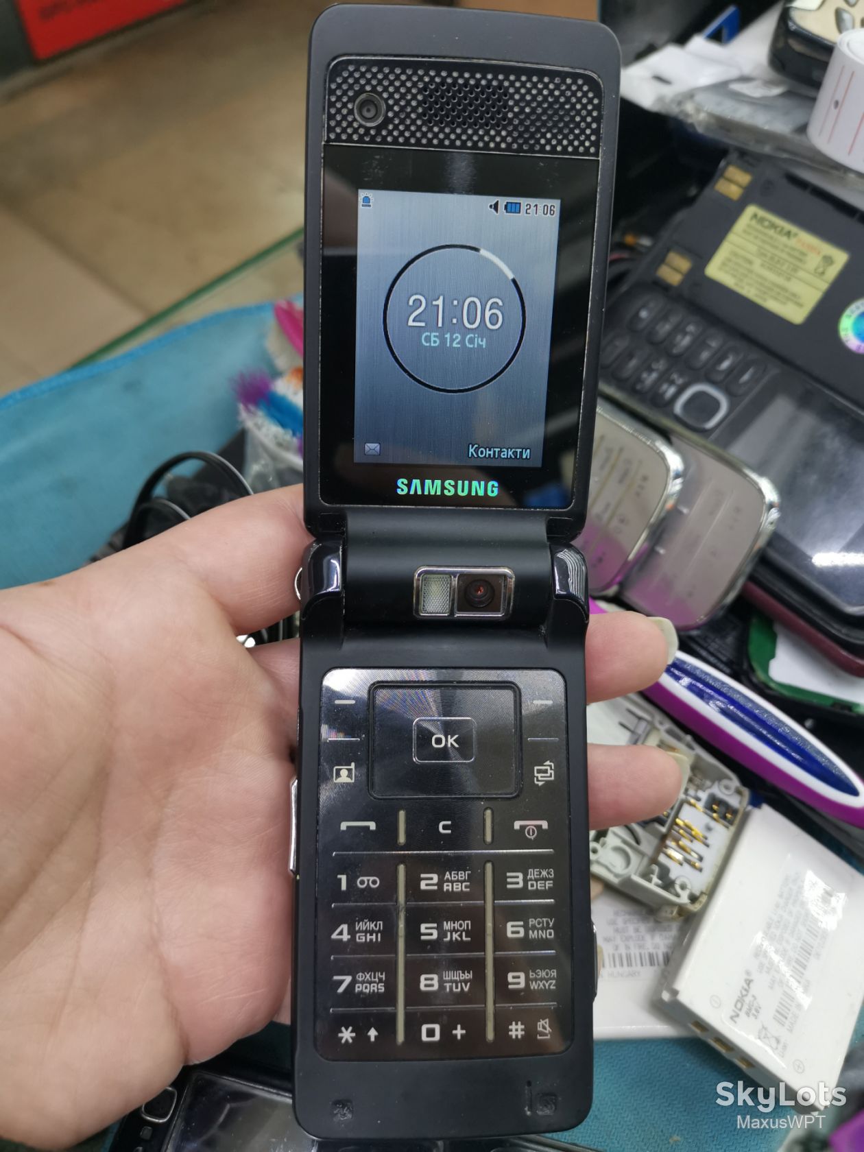 #2248 sklad Samsung sgh G400 dark blue - фото фото фото 0