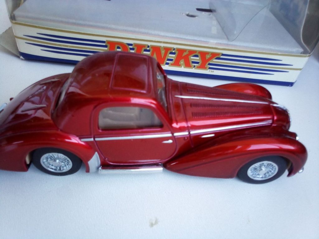 DINKY 1/43 DELAHAYE 145 RED DY-14B - фото фото фото 1