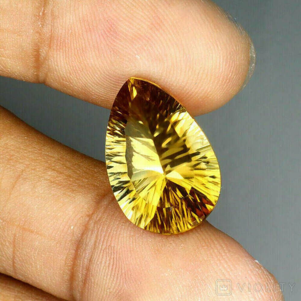 10.88ct Натуральный Цитрин. - фото фото фото 1
