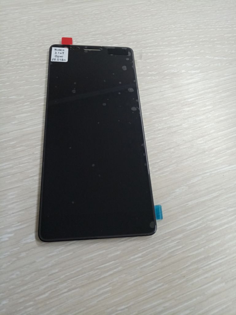 Дисплей   (LCD) Nokia 3.1 с сенсором чёрный - фото фото фото 0