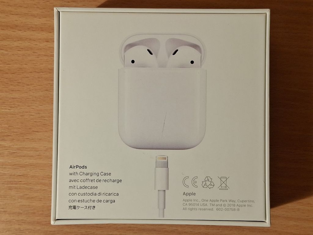Коробка для наушников Apple AirPods  (#03) MV7N2ZP/A - фото фото фото 1