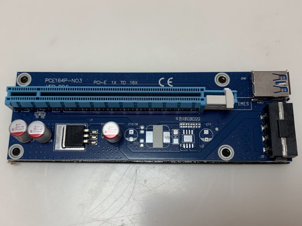Райзер v006 USB 3.0 PCI-E 1X - 16X Riser для відеокарт, без резерву - фото фото фото 2