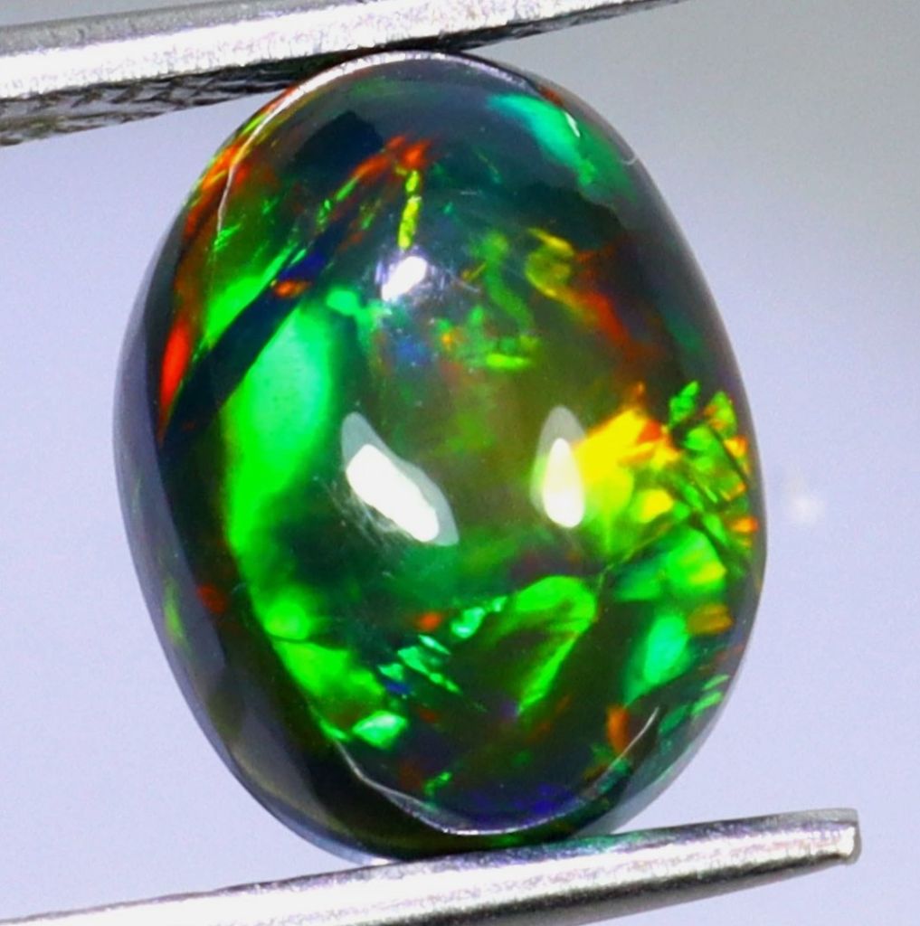 2.42ct Натуральный черный Опал,Эфиопия. - фото фото фото 2