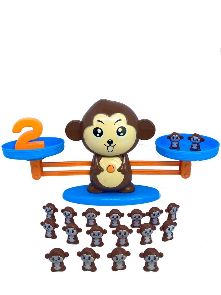 Обезьянка весы с цифрами игра развивающая детская математическая Caunting Monkey - фото фото фото 0