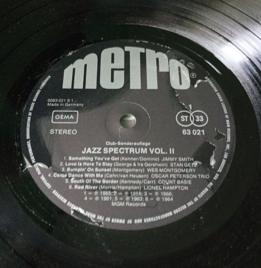 VARIOUS Jazz Spectrum Vol. 2 2LP  VG++/EX - фото фото фото 3