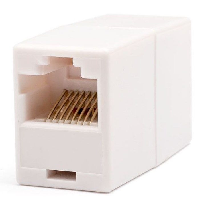 З'єднувач кабелю Atcom 1+1 RJ45 UTP 5e  (11445) - фото фото фото 0