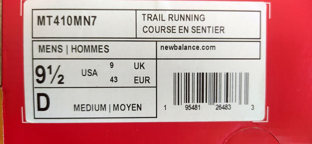 Кросівки New Balance 410v7 original MT410MN7 - фото фото фото 11