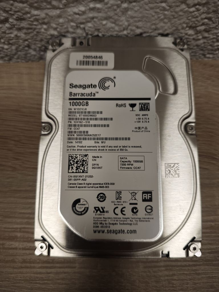 Жорсткий диск HDD 1Tb    (форм фактор 3.5) - фото фото фото 8
