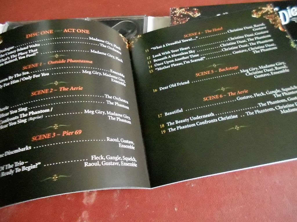 Andrew Lloyd Webber Love Never Dies 2CD + DVD фирменный б/у - фото фото фото 10