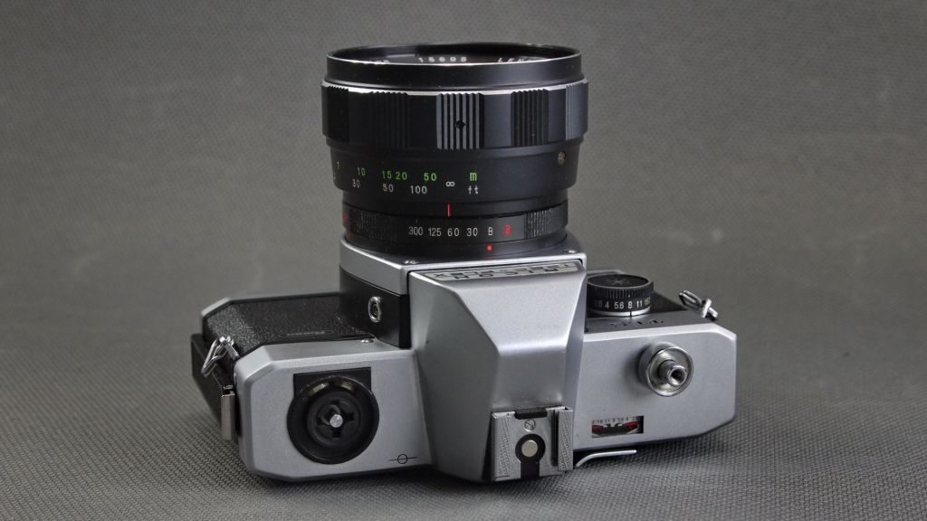 Фотоаппарат пленочный механический Ricoh 126C Flex TLS с объективом Rikenon 100mm/2,8 Ф67мм Вживане - фото фото фото 4
