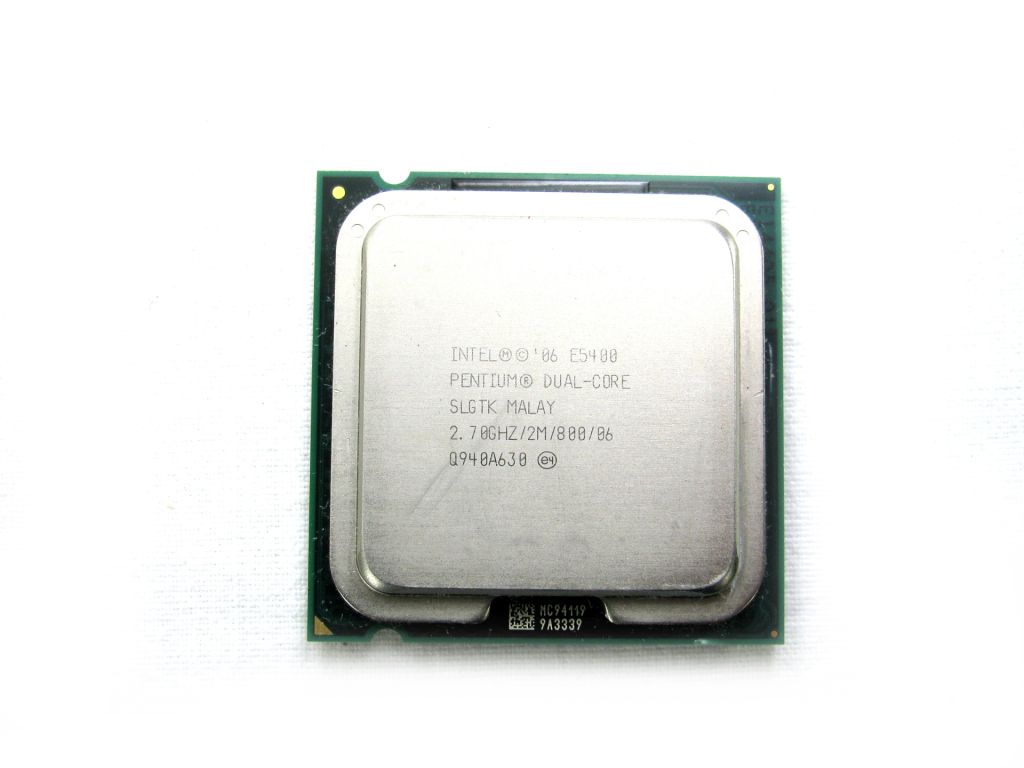 Процесор Intel Pentium Dual-Core E5400  (LGA 775), б/у - фото фото фото 0