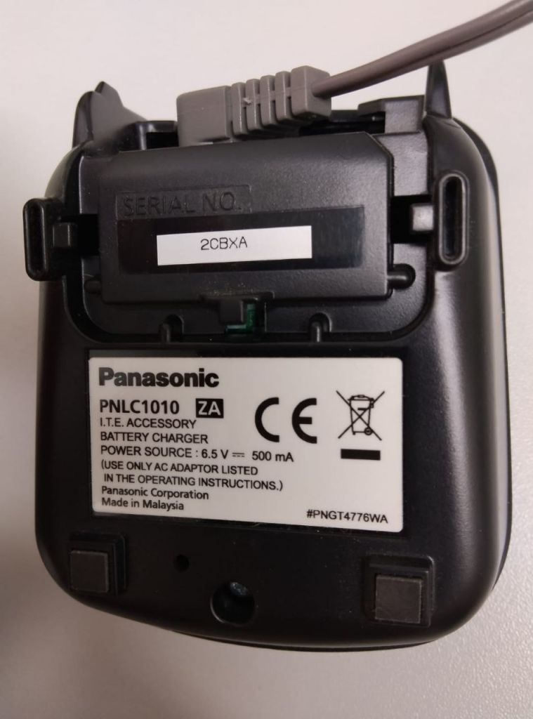 Зарядна база Panasonic PNLC1010 + блок живлення - фото фото фото 3