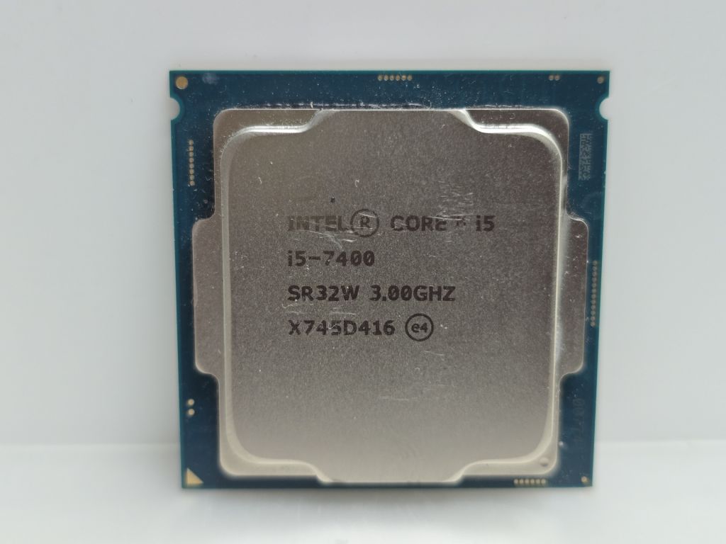 Процессор Intel Core i5-7400 s1151    (3.40GHz, s1151, tray, б/у) - фото фото фото 0