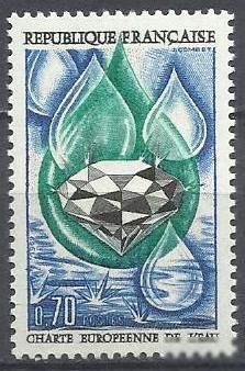 Франция 1969 Европа вода 1м. - фото фото фото 0