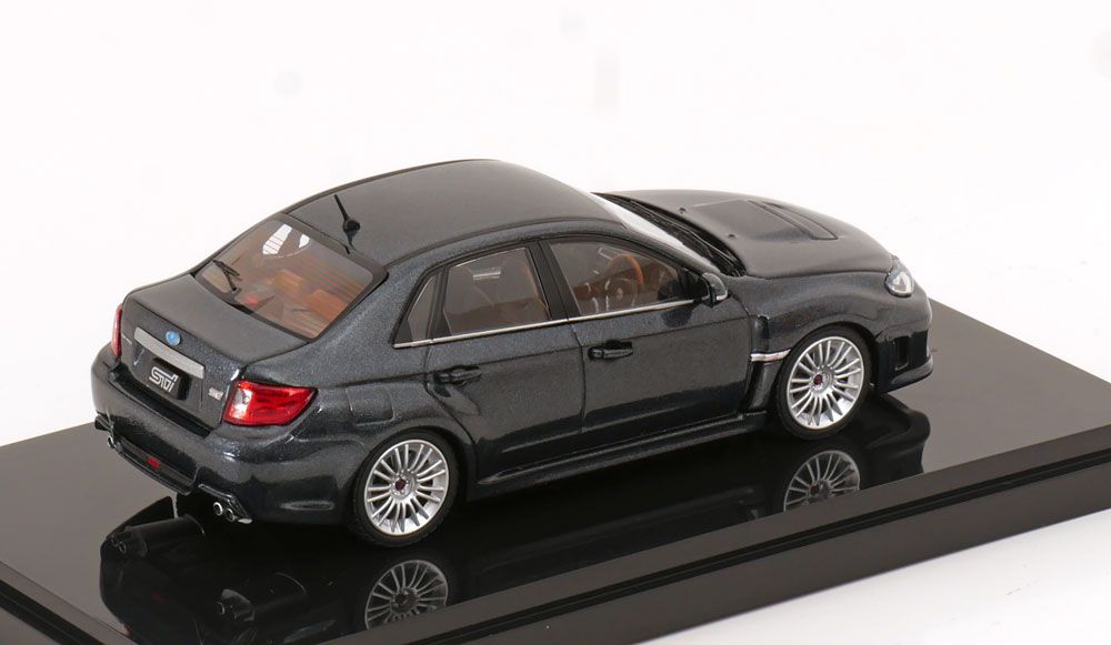 Ebbro 1:43 Subaru Impreza WRX STI A-Line, grey anthracit - фото фото фото 1