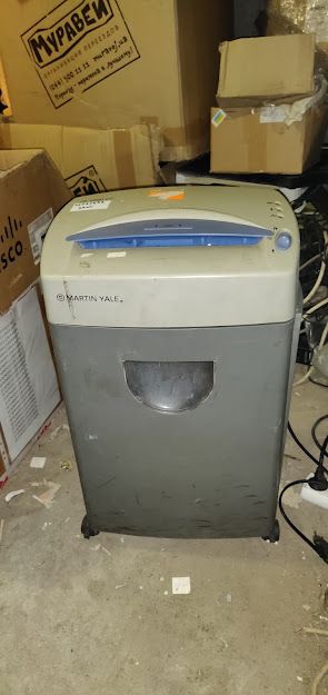 Уничтожитель бумаги / Шредер Martin Yale 1000CC № 22080832 - фото фото фото 0