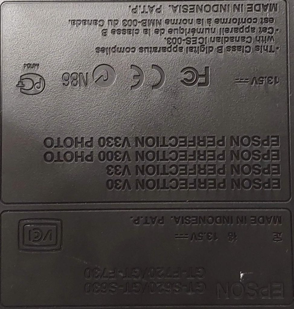 Б/В Сканер Epson Perfection V30 / сканує відмінно / без блока живлення 13,5в / код.q142 - фото фото фото 6