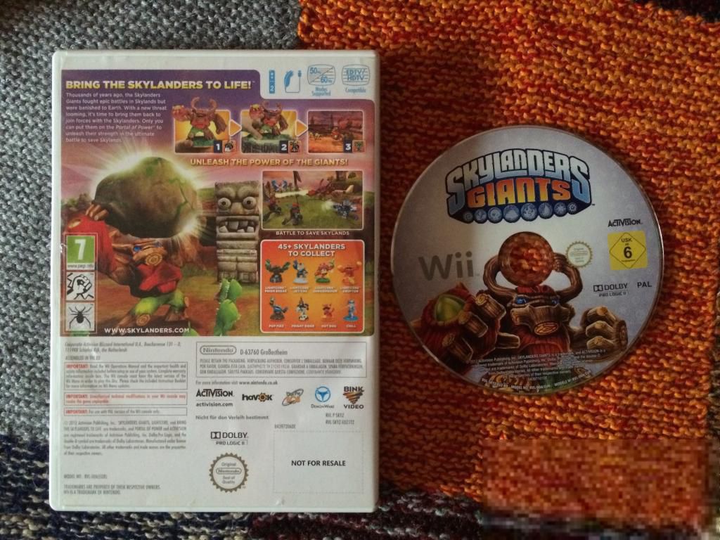Игра на Nintendo Wii "Skylanders: Giants"      (PAL) - фото фото фото 2