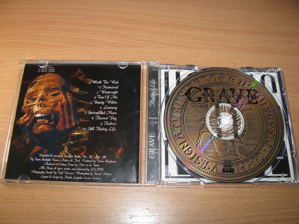GRAVE - Hating Life  (1996 Century Media 1st press,USA) - фото фото фото 1