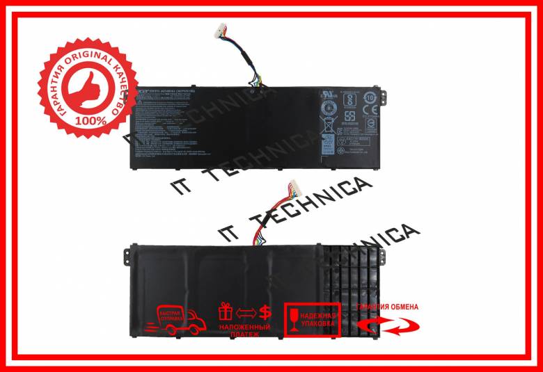 Батарея ACER AC14B8K-4S1P 11.4V 3220mAh ОРИГИНАЛ Тип2 - фото фото фото 1