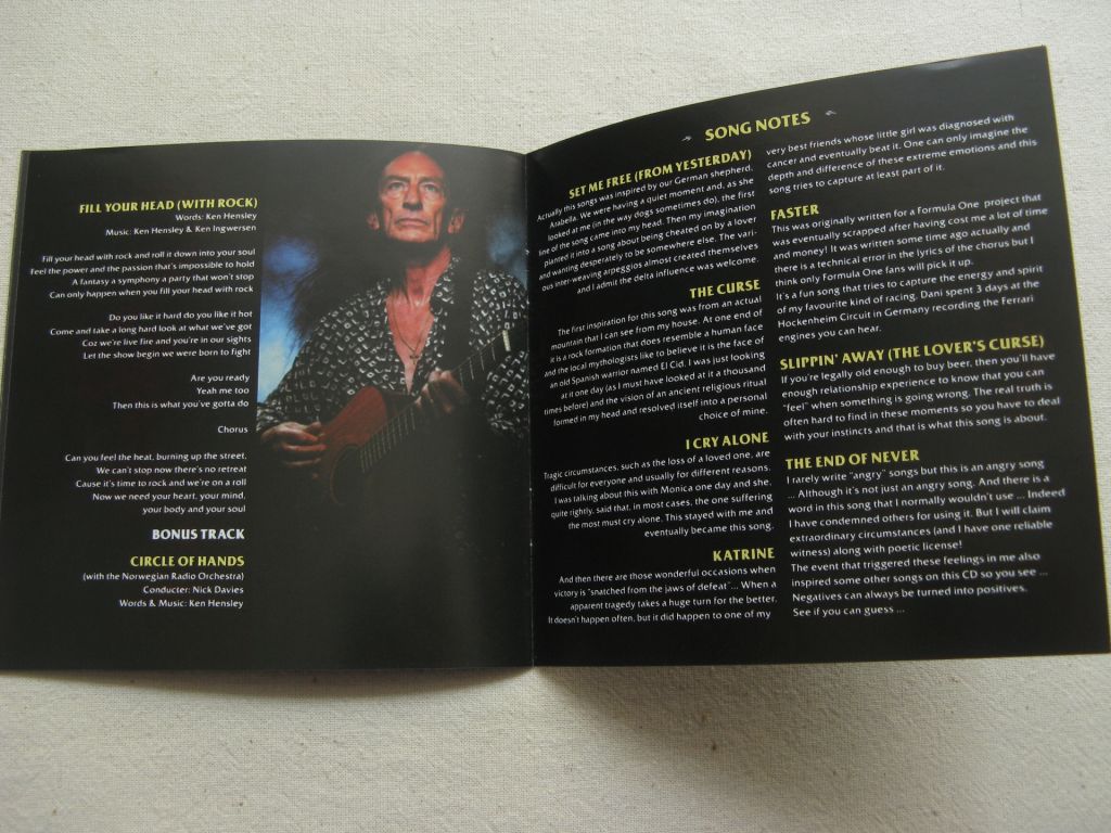 CDLP Uriah Heep Family. Ken Hensley &amp; Live Fire. Faster. 2011. - фото фото фото 10