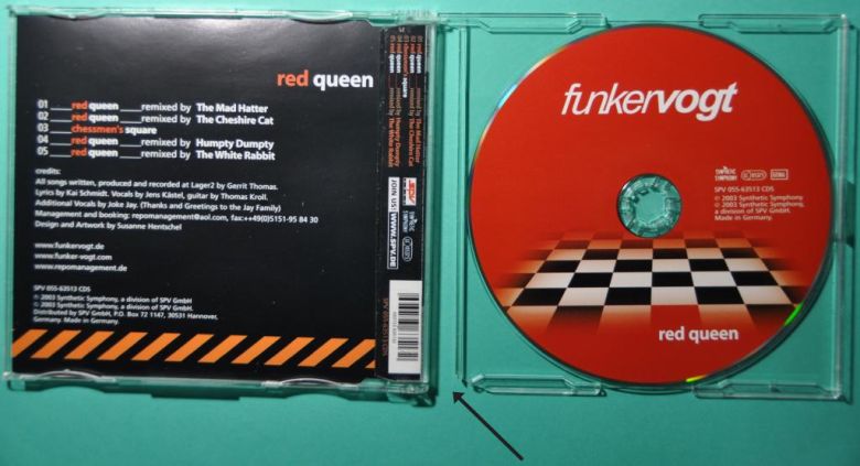 Funker Vogt - Red Queen - CD - фото фото фото 2