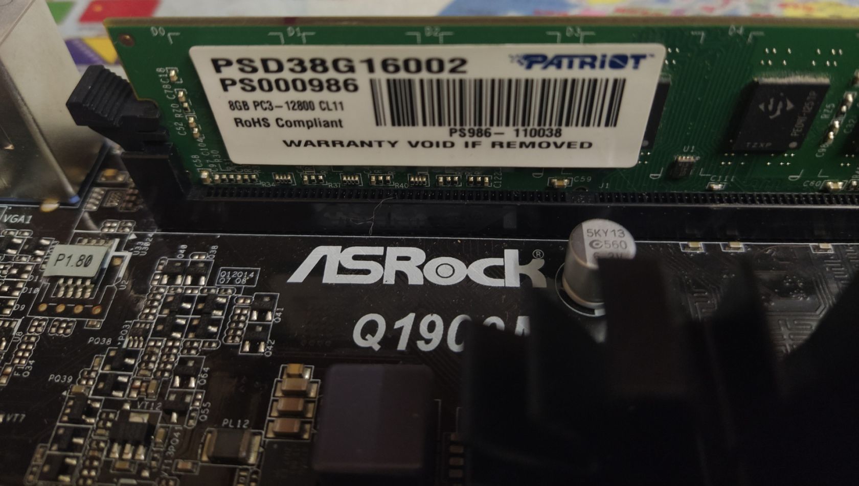 ASRock Q1900M + 8g озу - фото фото фото 3