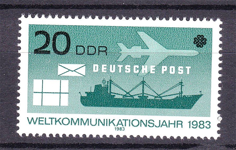 Авиация . ГДР / DDR 1983 г  MNH - почта - флот - фото фото фото 0