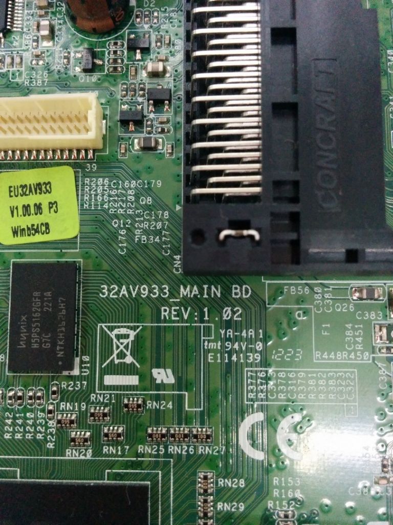 Запчасти к телевизору TOSHIBA 32AV934G   (32AV933_MAIN, DPS-140SP, 6632L-0626A 3PEGA20002C-R) - фото фото фото 4