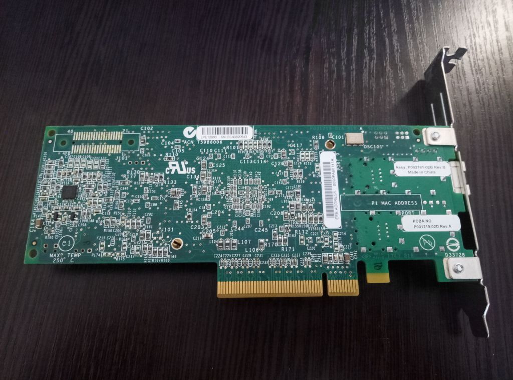 Emulex® LPe12000 8Gb Fibre Channel PCIe HBA - фото фото фото 2