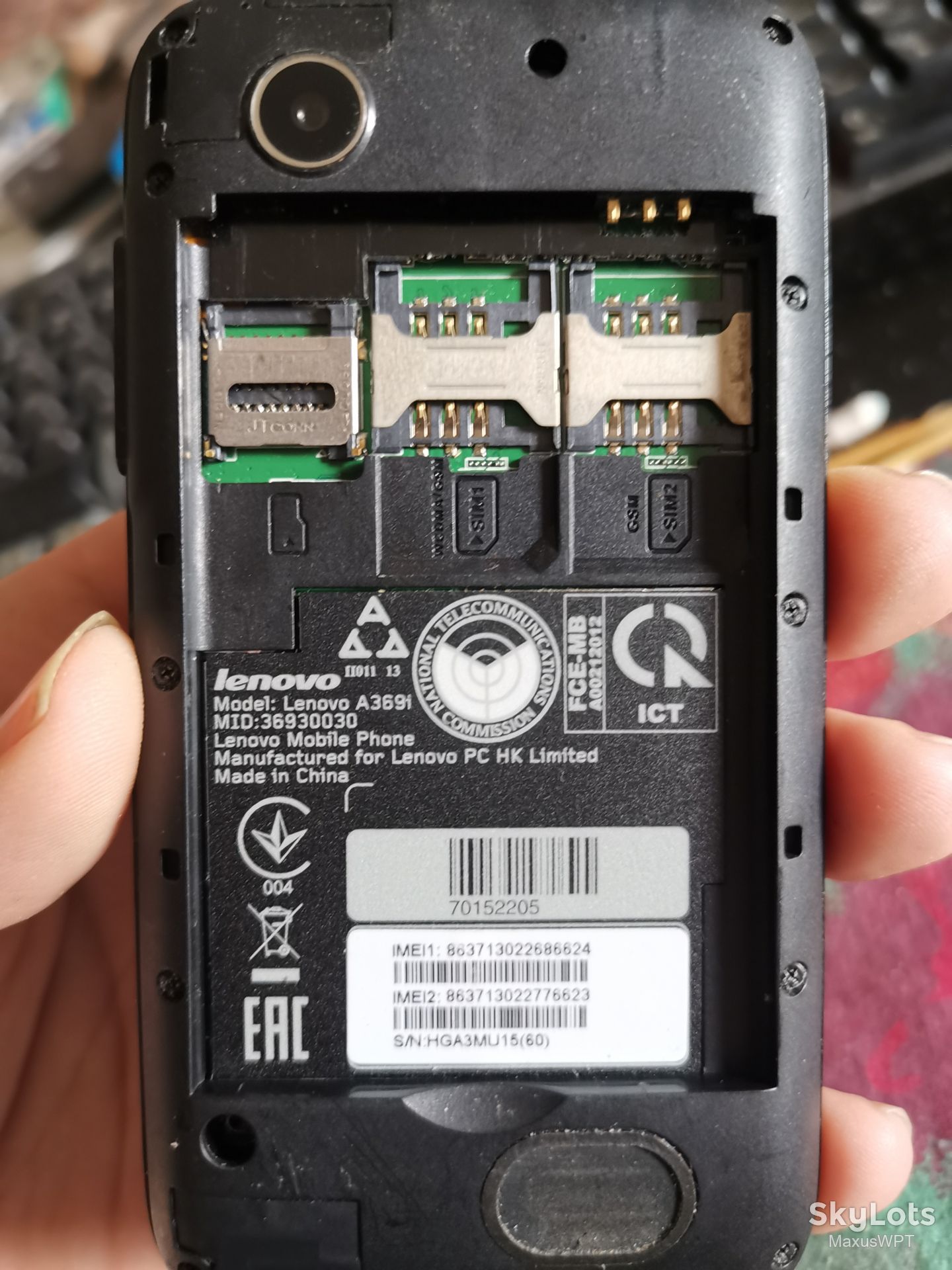 #203 Sklad Lenovo 369I black sklad - фото фото фото 1