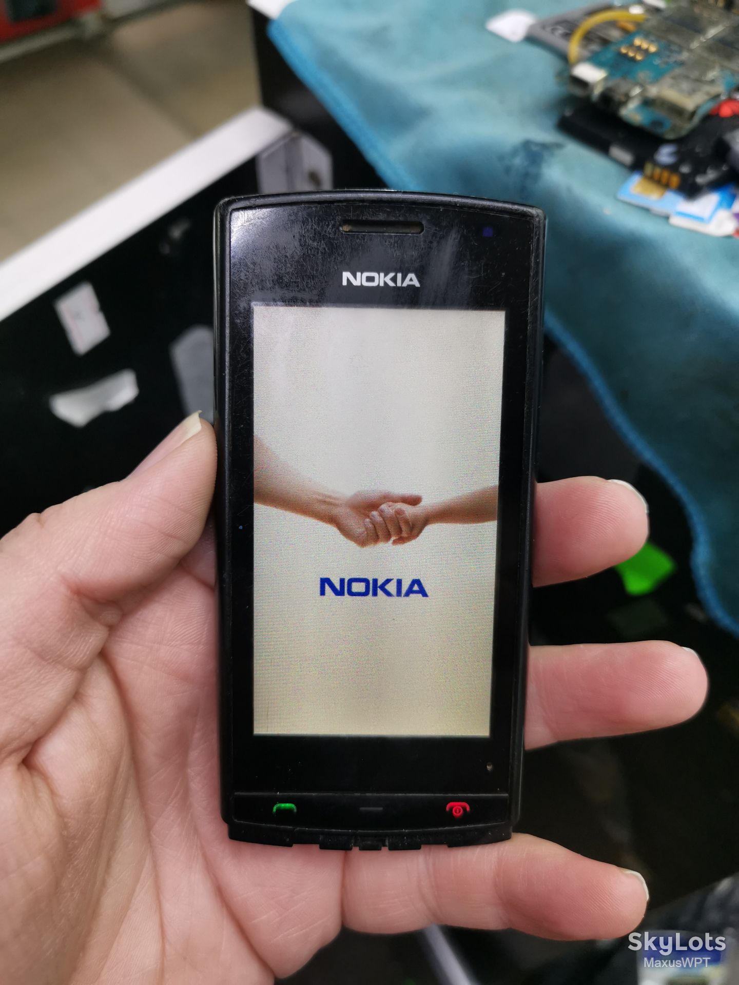 #1619 sklad Nokia 500 red - фото фото фото 2