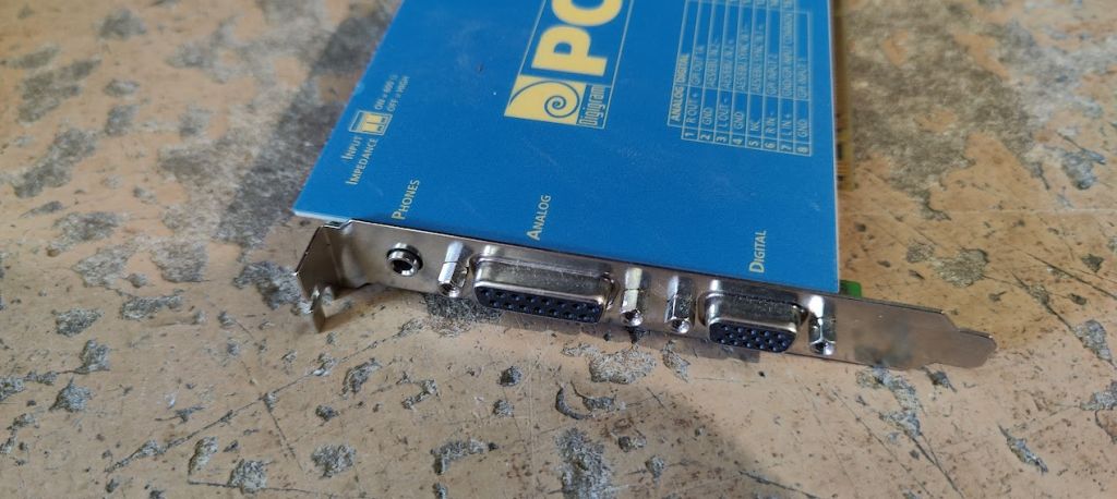 Звуковая карта Digigram PCX924 V2 PCI № 232107101 - фото фото фото 1