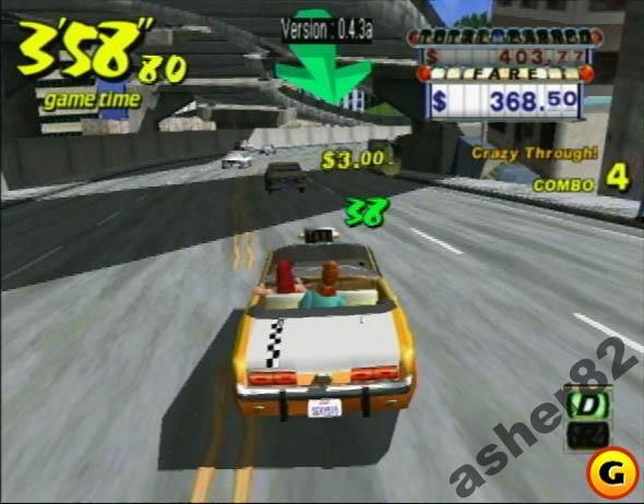 Игра на PS2 "Crazy Taxi"        (PAL) - фото фото фото 7