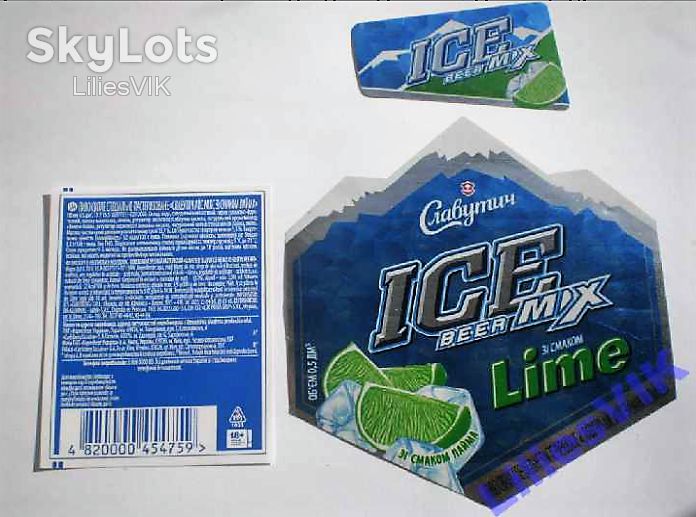Этикетка   IСE Beer Mix Lime - фото фото фото 0