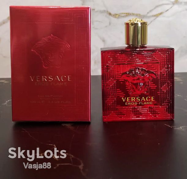 Versace Eros Flame 100 мл чоловічий БЕЗКОШТОВНА ДОСТАВКА НП - фото фото фото 0