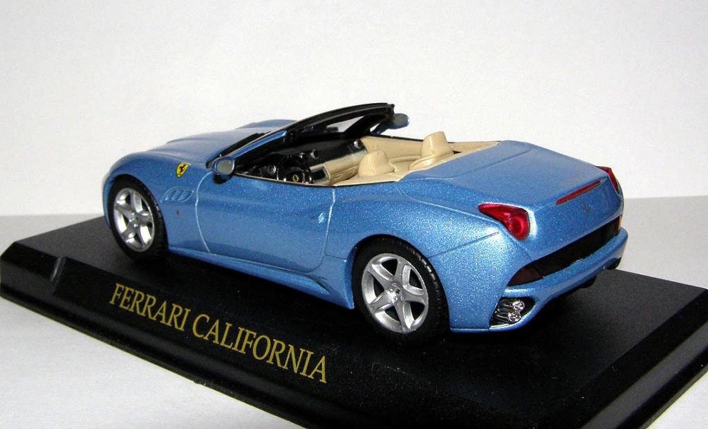 2008 Ferrari California    (Eaglemoss Collections) Ferrari Collection №4 масштаб 1:43 - фото фото фото 2