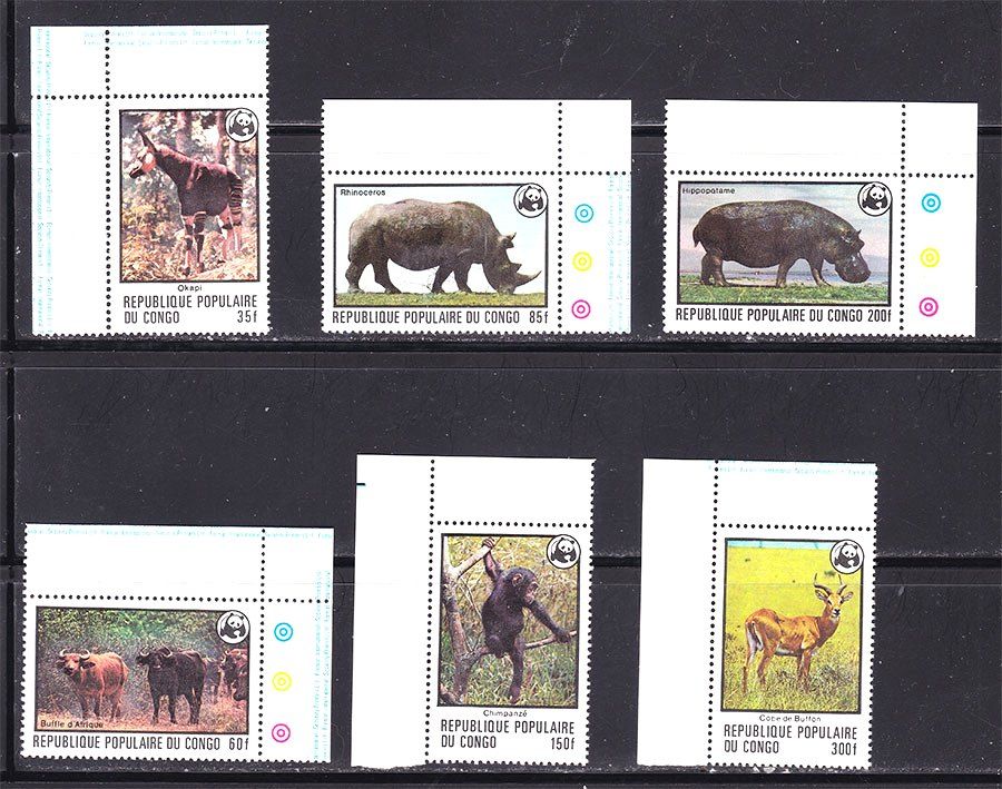 Фауна . Конго 1978 г MNH - серия - фото фото фото 0