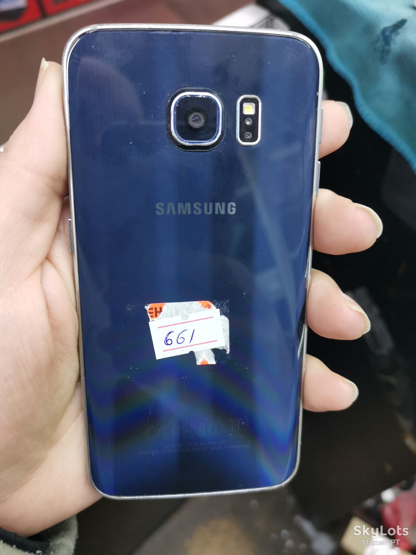 #661 Samsung galaxy s6 edge blue g925 - фото фото фото 1