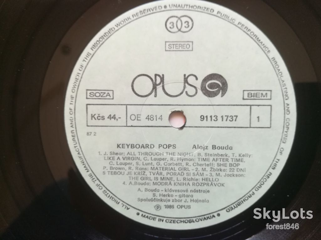 Alojz Bouda-Keyboard pops  (2)-Ex.-Чехословакия - фото фото фото 3