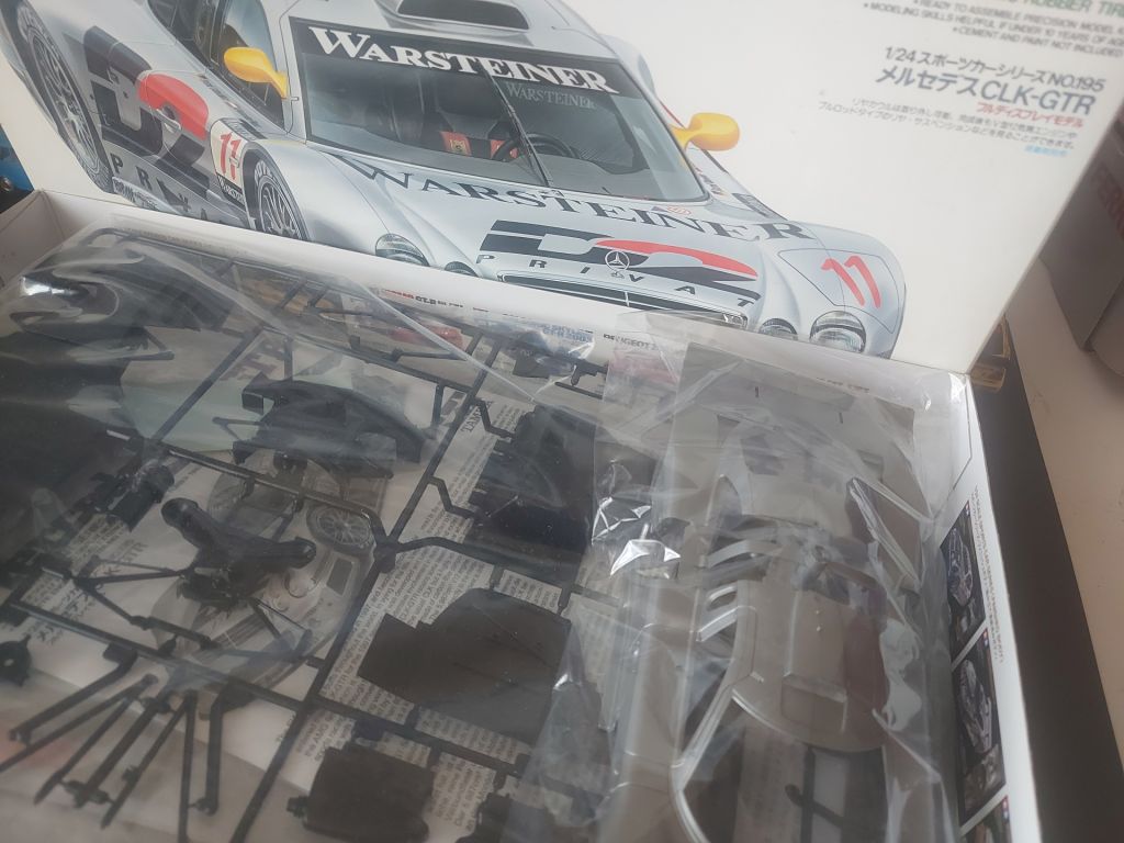 Mercedes CLK-GTR 1/24 Tamiya - фото фото фото 5
