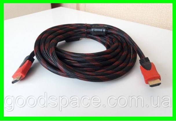 Кабель Шнур HDMI  HDMI 5 м (ВідеоОбзор) - фото фото фото 4